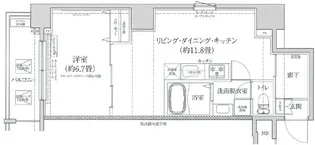 アイルグランデ浅草【11階】の間取り