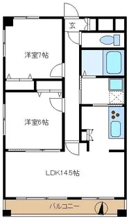 ベル フルール【2階】の間取り