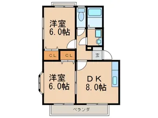 メゾンシスタスB棟【1階】の間取り
