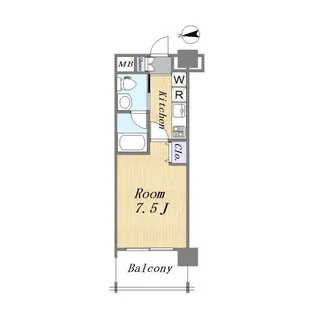 クレセントTF(鹿沼台)【5階】の間取り