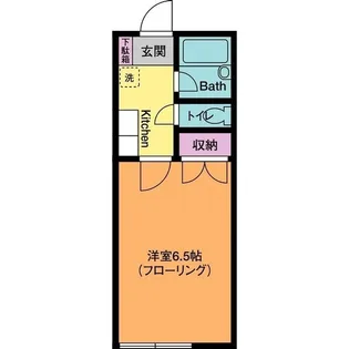 メゾン温水【1階】の間取り