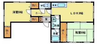 栄伸ビル【4階】の間取り