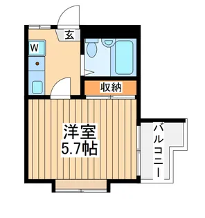 シティハイツ中央林間【2階】の間取り