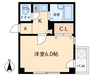 プライマ・フェイス【2階】の間取り