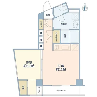 中野ヒルサイドコート【3階】の間取り