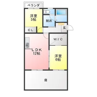 ソフィアガーデン【1階】の間取り