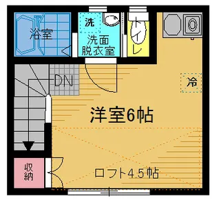 ゴールドフォレスト【2階】の間取り