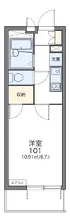 レオパレスフィロソフィア【3階】の間取り
