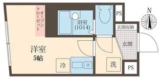 AY MINAMISENJU【1階】の間取り
