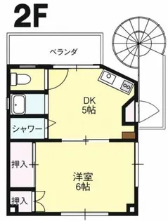 アズール幡ヶ谷【2階】の間取り