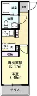 SAIL五香南【3階】の間取り