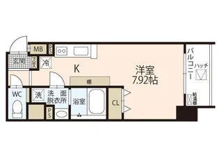 ELST鶴見【6階】の間取り