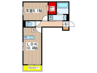 Prendre【2階】の間取り