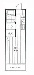 ソフィアコート調布【1階】の間取り