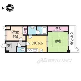ルミエール沼田【1階】の間取り