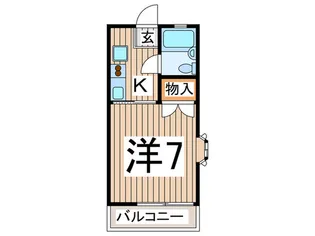 ソレ-ユ高舟【1階】の間取り