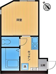 アーヴェル三ツ沢下町【1階】の間取り