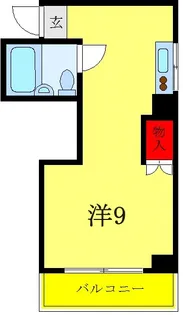 林田ビル【3階】の間取り