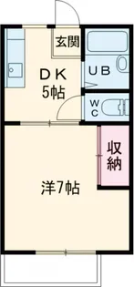 コーポマリンパーク【1階】の間取り