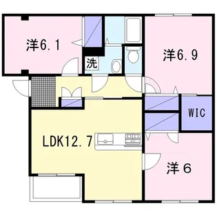 アルタ【3階】の間取り