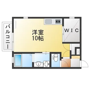 エステートSAKURA【3階】の間取り