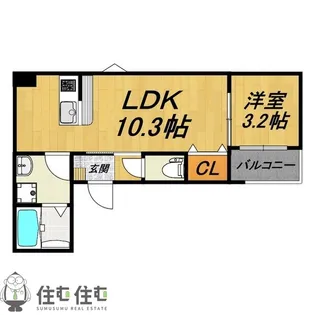LE COCON 豊田市II【3階】の間取り