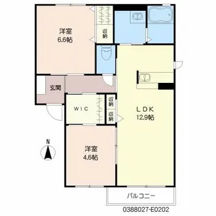 フォーレスM・S V【2階】の間取り