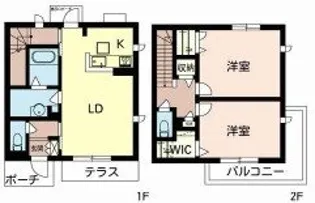 Shamaison Cygnus【1階】の間取り