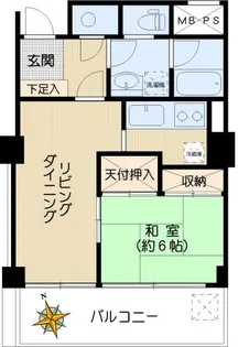 エル・アルカサル小石川【5階】の間取り