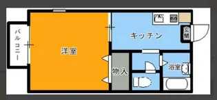 シャトル・トミザワ【1階】の間取り