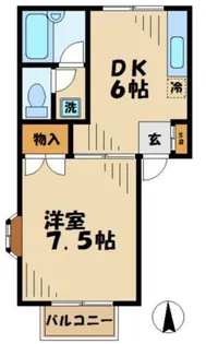 第三メゾンサエキ【1階】の間取り