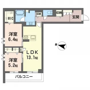グレイス【3階】の間取り