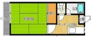 日進ハイツ【1階】の間取り