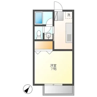 プランドール南成瀬【2階】の間取り