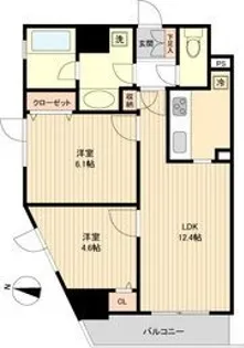 ノーブルプレイス北四番丁【6階】の間取り