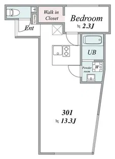trias270【3階】の間取り