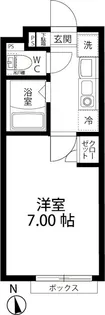ベルガーデン常盤台IV【2階】の間取り