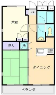 O2境【2階】の間取り