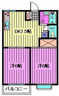 フレシール【1階】の間取り