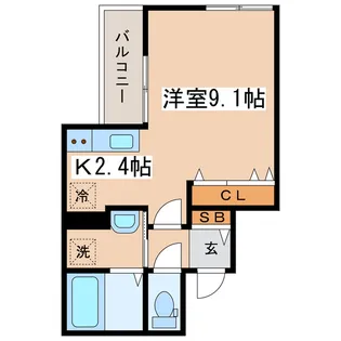 グレイス・レクシア【1階】の間取り