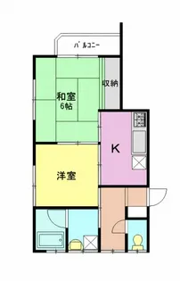 ライフモア志木【2階】の間取り