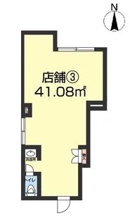 アルフラット山王A【1階】の間取り