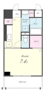 PRONITY HILL【4階】の間取り