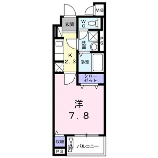ブローテ 古蔵II【3階】の間取り