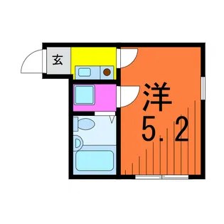 ブルーデル【2階】の間取り