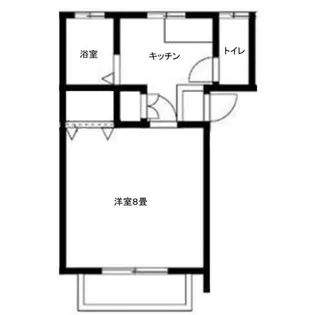 アスピレメゾン【1階】の間取り