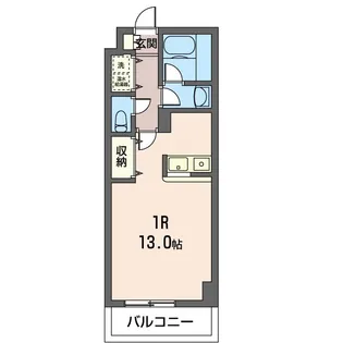 プラッツ江東【4階】の間取り