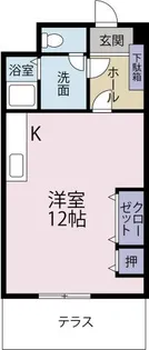 グランセ田宮【3階】の間取り