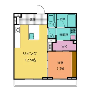 TAMAGAWA Q【3階】の間取り