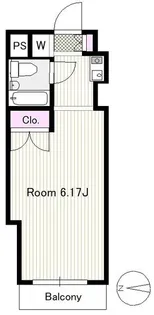 プラムオノ【3階】の間取り